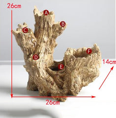 Outdoor Garden Resin Flower Pot Crafts