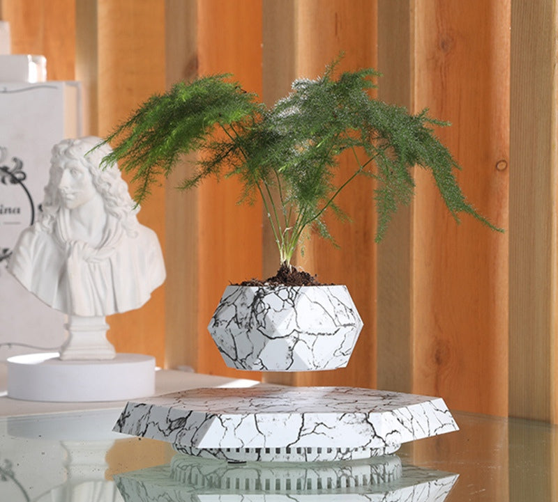 Magnetic Levitation Flowerpot Creative Decoration Home Decor