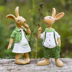 Garden Decoration Cartoon Rabbit Decoration | The Garden Love Edition