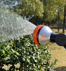 Factory Direct Sales Home Garden Watering Water Pistols Car Wash Push Pull Aluminum Rod Short Tube Water Gun