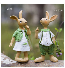 Garden Decoration Cartoon Rabbit Decoration | The Garden Love Edition