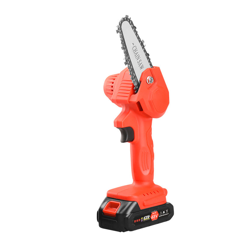 Chainsaw Woodworking Pruning Garden Power Tool Rechargeable With Battery