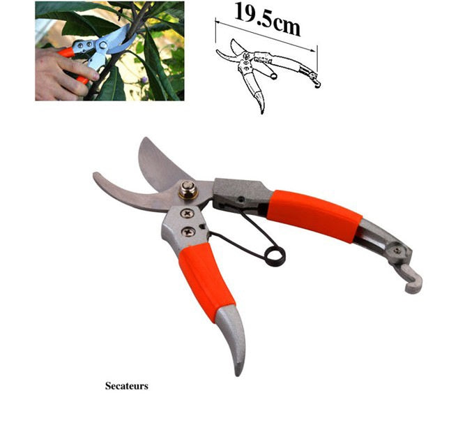 Mini Bonsai Tools Gardening Hand Tools Kit with Tote Bag Elbow Branch Nail Rake Spade Spraying Pot for Gardeners