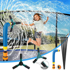 Gardening Water Toy Trampoline Rotary Sprinkler