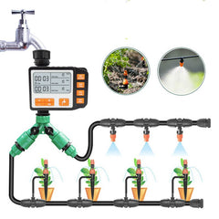 Smart Automatic Garden Water Timer – 3 Independent Programs & LCD Display