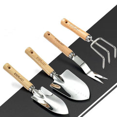 Garden Tools Rake Spade Shovel 3 Pieces Set