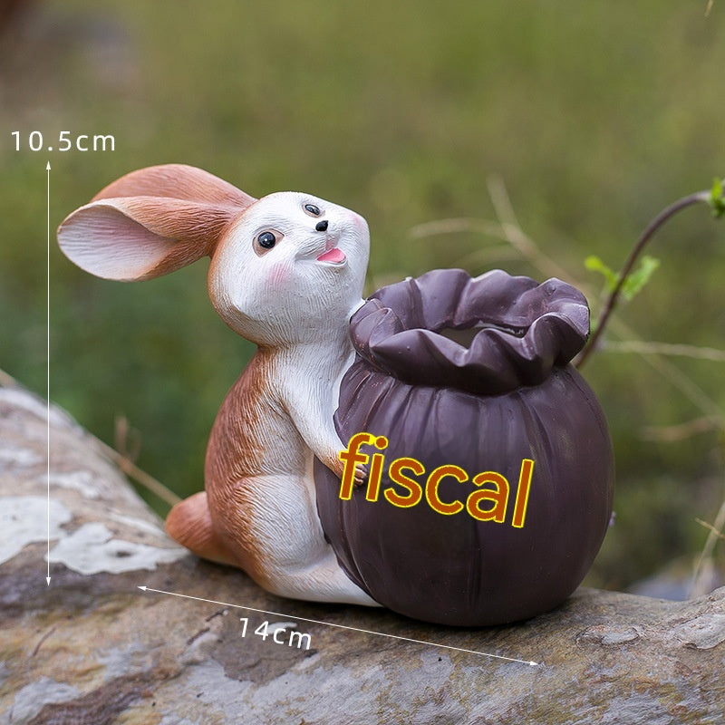Garden Decoration Cartoon Rabbit Decoration | The Garden Love Edition