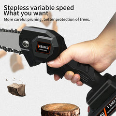 Mini Charging Wireless Handheld Chainsaw Woodworking