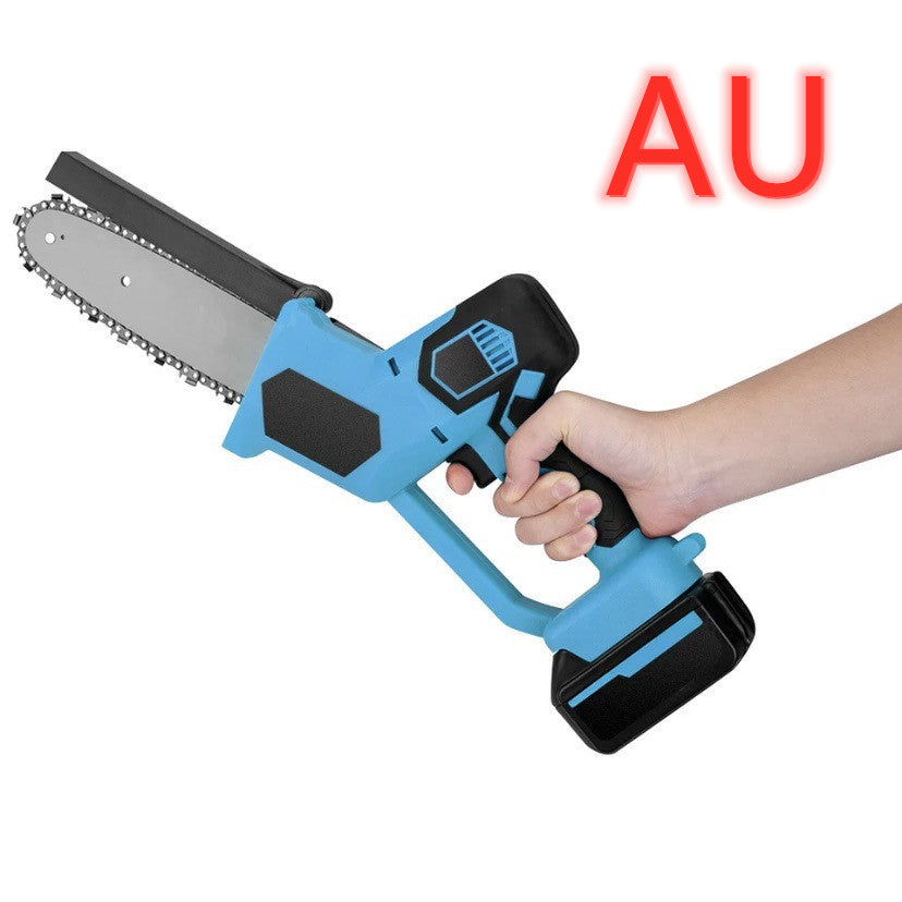 Mini rechargeable home chainsaw with one hand