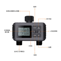 Double Export Large Screen Garden Timing Irrigation Watering Machine