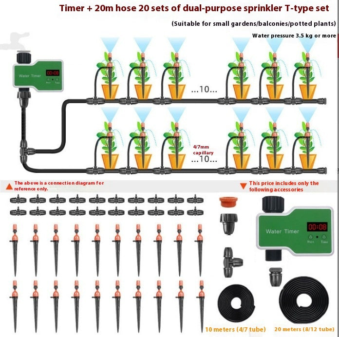 Suitable For Outdoor Plants, Garden Spraying And Watering Timing Watering Device