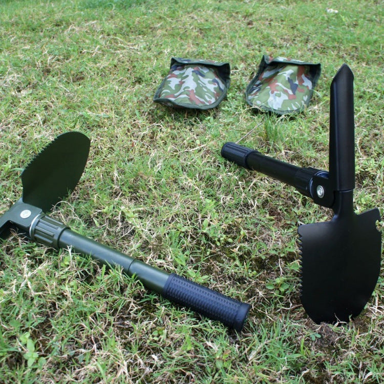 Car Portable Fishing Multifunctional Folding Gardening Shovel