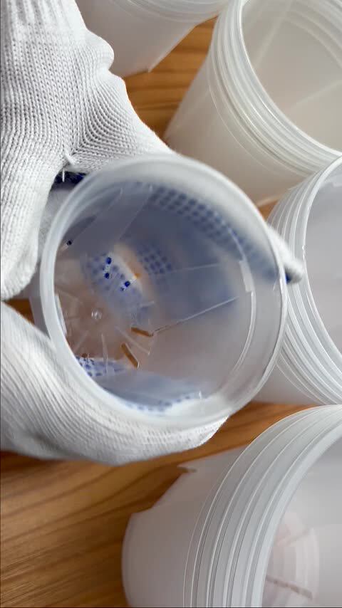 Cross-border Multi-size Transparent Nursery Pots