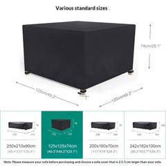 Outdoor Garden Dust Cover Patio Table Oxford Fabric