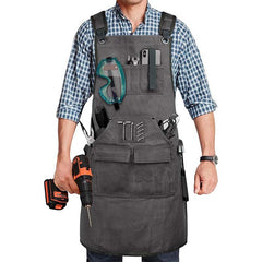 Home Kitchen Gardening Woodworking Canvas Apron