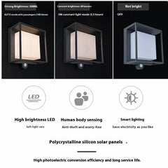 Solar Landscape Garden Light Community Modern Wall Light